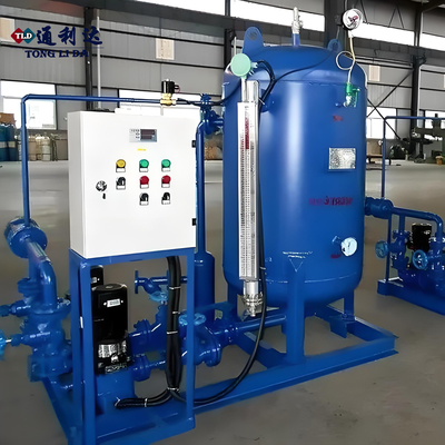 Installed Electric Condensate Recovery System For 2000kg/h Steam Boiler