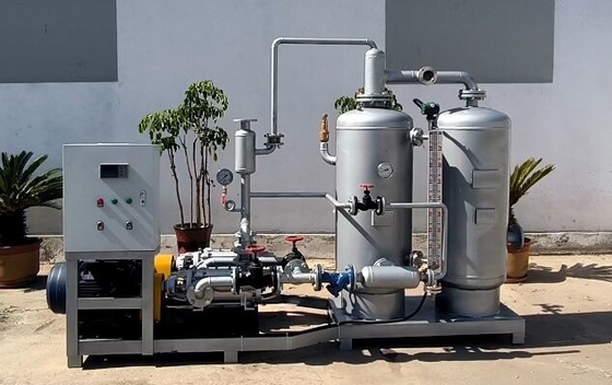 Automatic 1-100T/H Steam Condensate Recovery System Steel Water Recyclers PLC Controlled