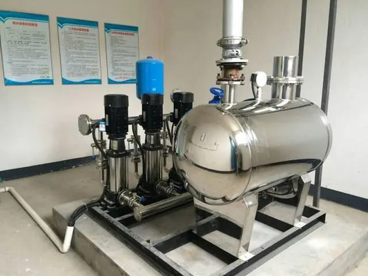 Tonglida Carbon / Stainless Steel Water Supply Equipment Non Negative Pressure Variable Frequency Device